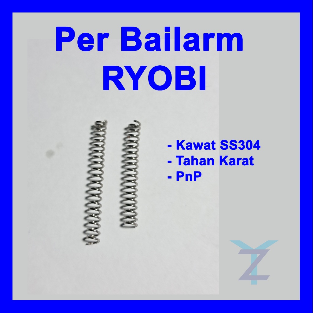 Part Per Spring Tekan Bailarm Reel Pancing Spinning Ryobi ALL SERIES ALL SIZE 500 1000 2000 3000 400
