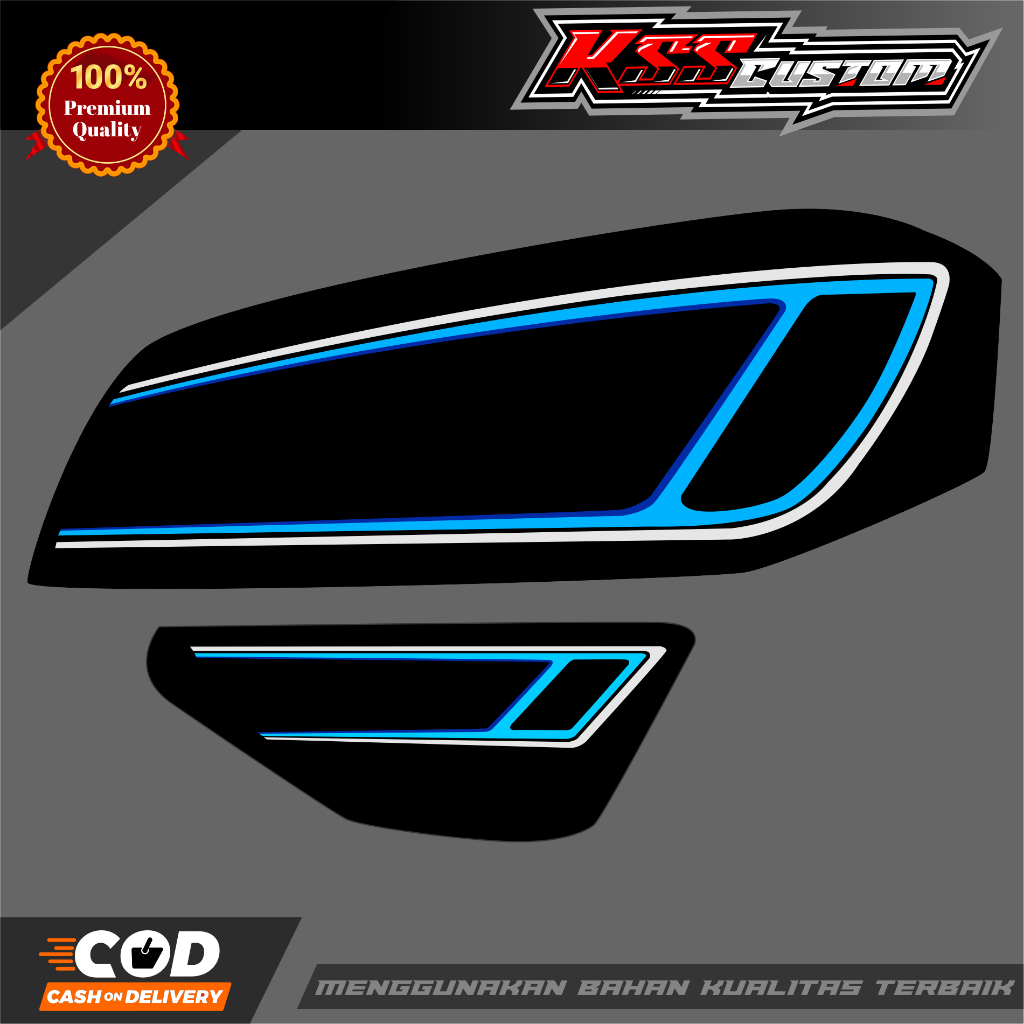 striping gl cepek motif variasi custom - striping gl 100 custom variasi