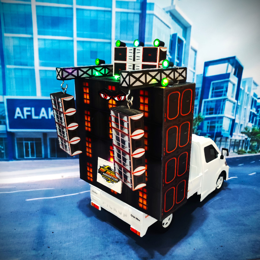 Sound Horegh Miniatur Truk Full Set Versi Bluetooth