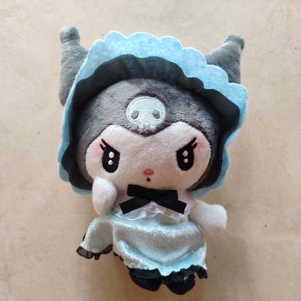 sanrio japan kuromi plush doll boneka