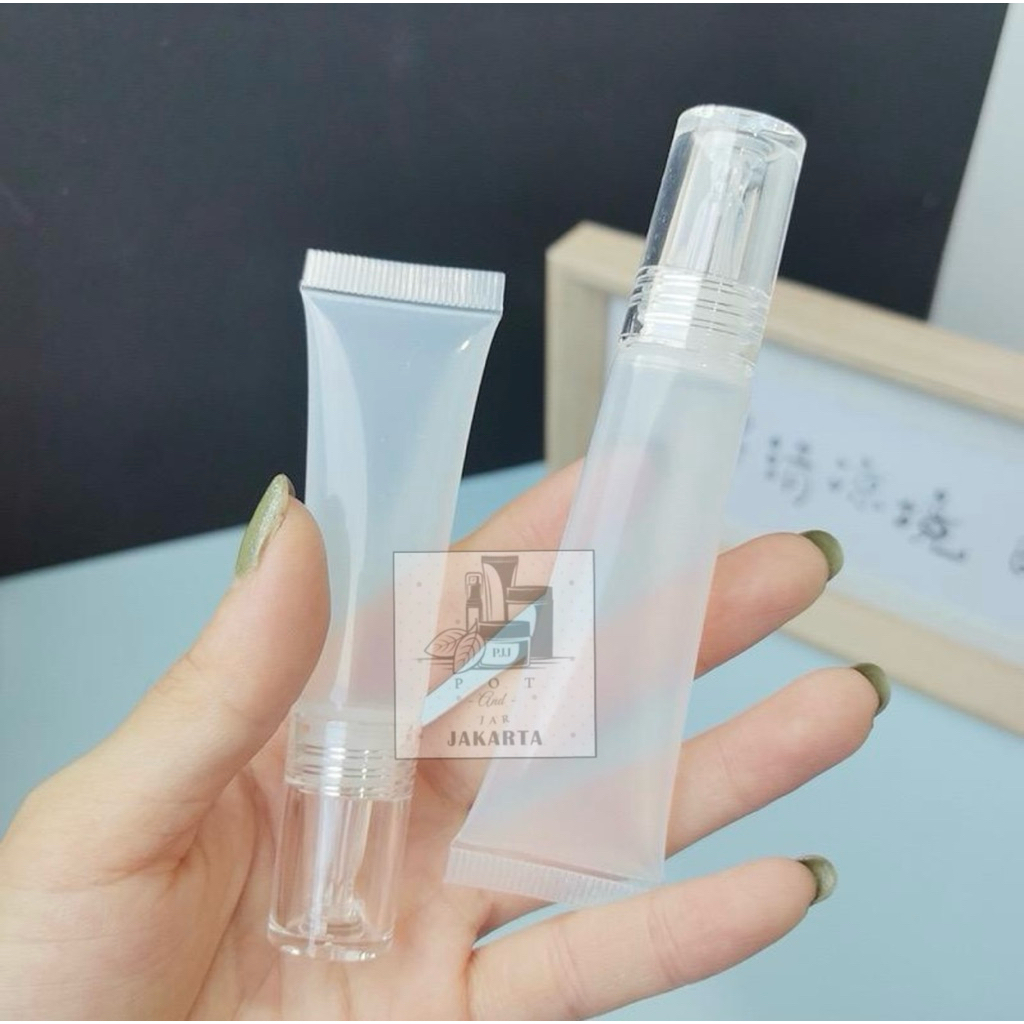 10ml/15ml Tube tetes/totol kosong untuk isi serum/lotion muka