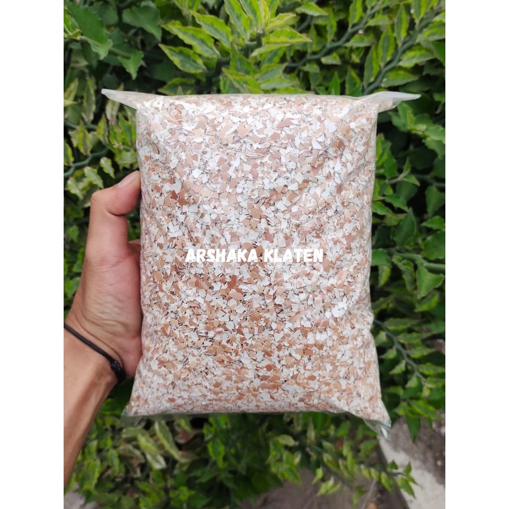 GRIT ASINAN CANGKANG TELUR MURNI 1KG - GRIT ASINAN MERPATI / PERKUTUT / DERKUKU