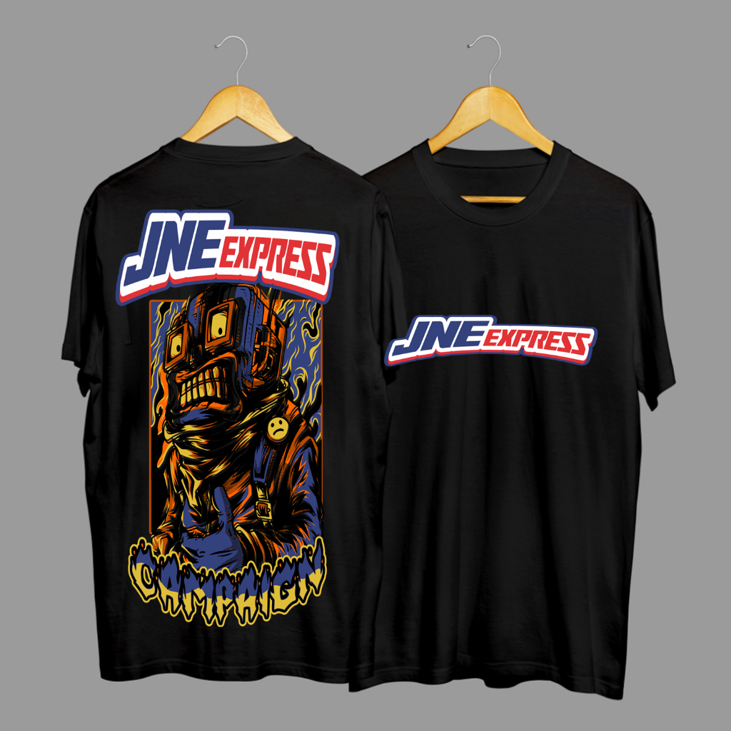 Kaos Tshirt Baju Distro JNE Express Campaign Premium Terbaru