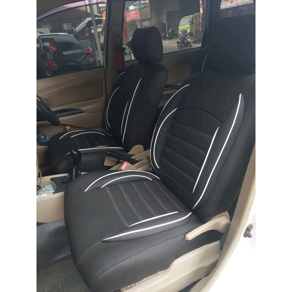 COD sarung jok mobil Avanza 2008-2013 bahan medium ap force di lapisi busa. di jamin tebal dan nyama