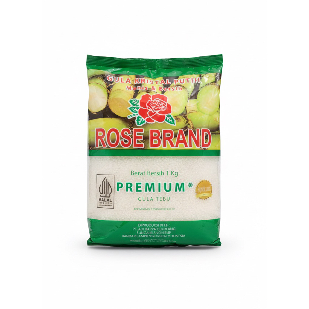 Grosir ROSE BRAND 1kg Gula Pasir Putih Premium
