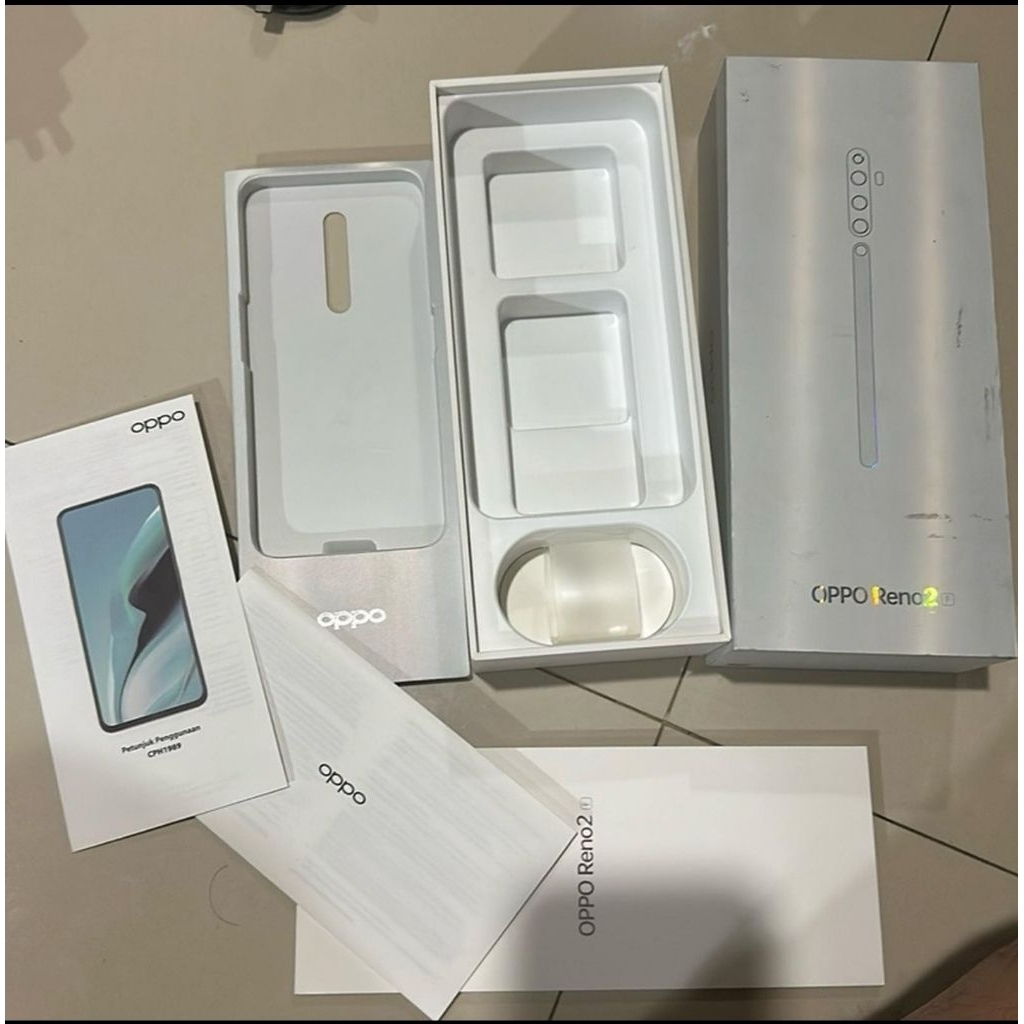 Dus Box Ori Copotan Oppo Reno 2 Reno 2f