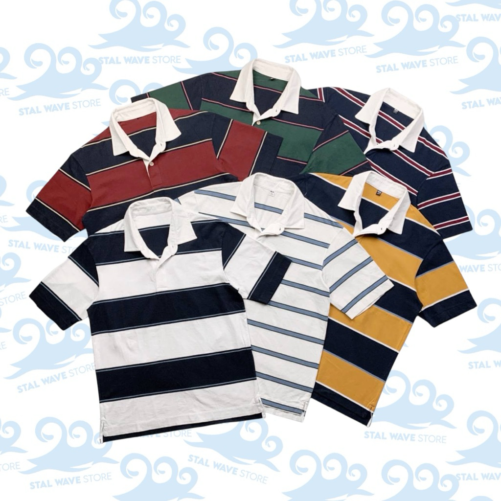 Uniqlo Rugger Polo Short Sleeve Shirt