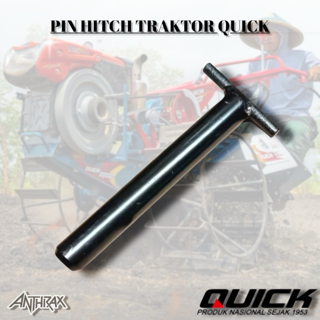 Hitch Pin Sub Assy Quick G1000-BOXER Hit Pen Luku Bajak Sindik Singkal Pantek Glebeg Warna Hitam Bah