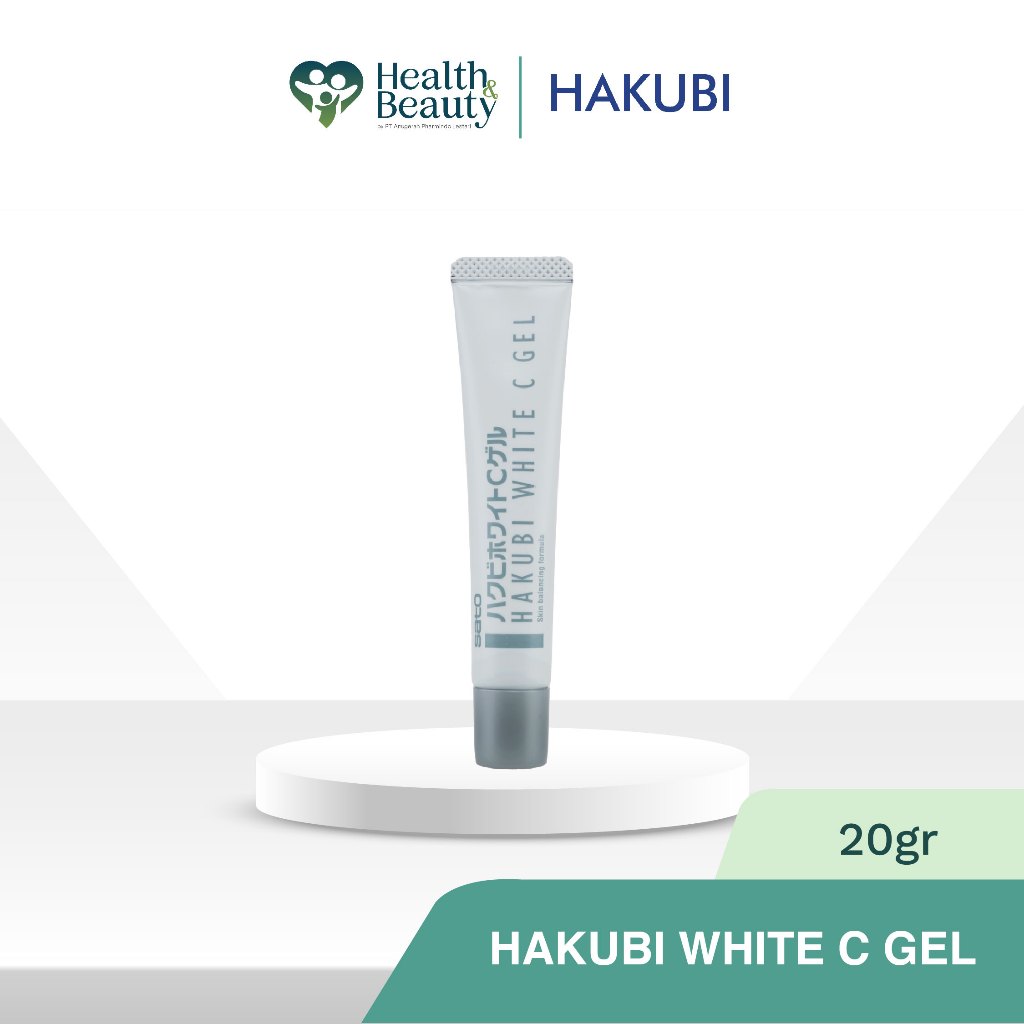 Hakubi White C Gel Pencerah Wajah 20gr