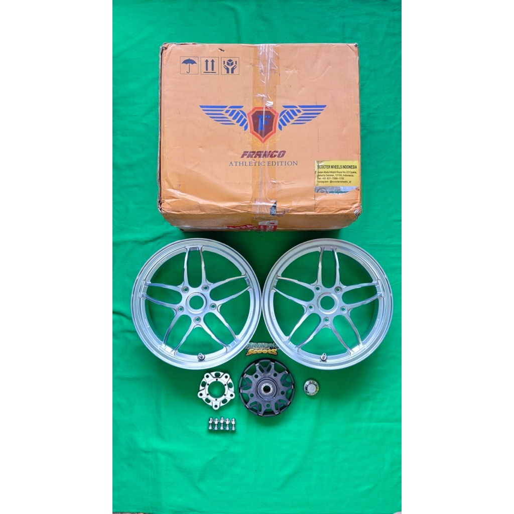 franco spider velg vespa matic forged pnp sprint,primavera