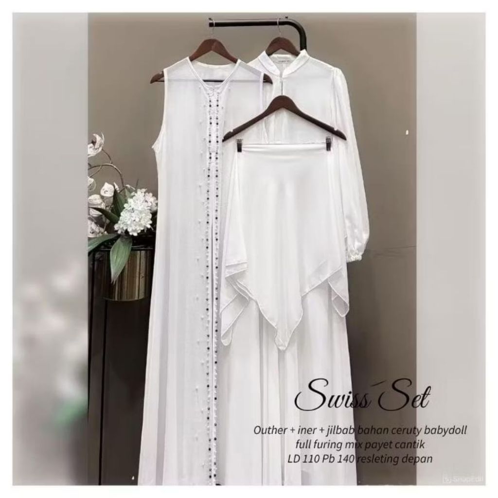 Venya set #3 #6 #7 Maxy gamis Javina| Rachel Aileen set new| Adha swiss Korea set