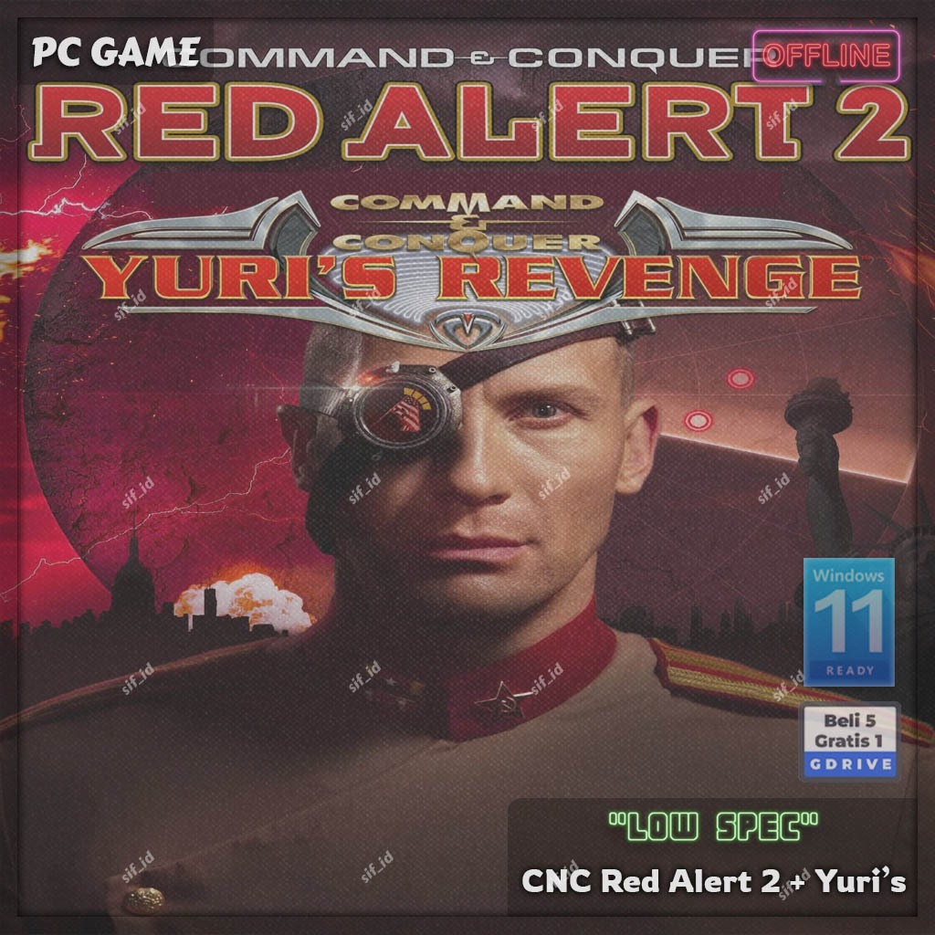 Command and Conquer Red Alert 2 + Yuri Revenge  - PC Game