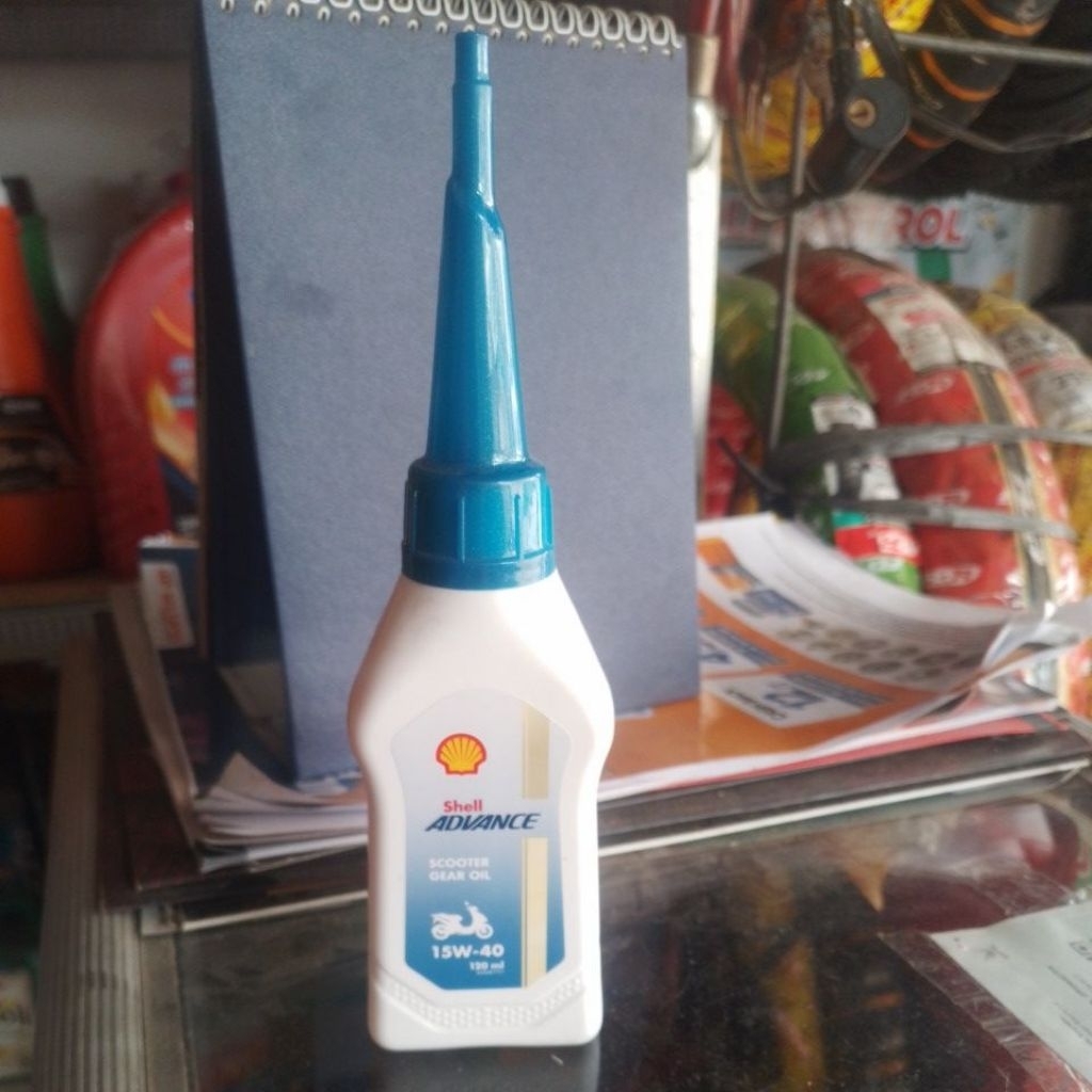 oli gear gardan motor matic shell advance 120 ml original