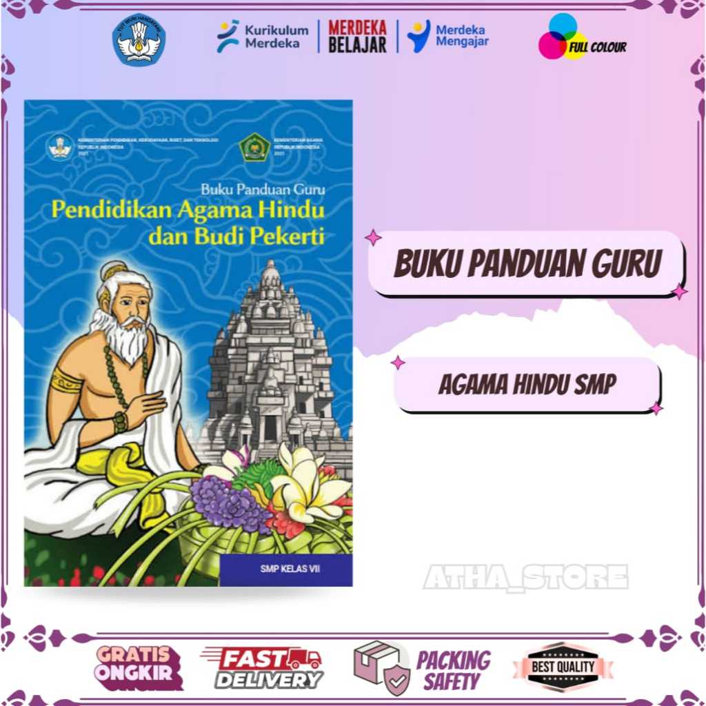 BUKU GURU AGAMA HINDU KURIKULUM PENGGERAK-MERDEKA KELAS 7 SMP