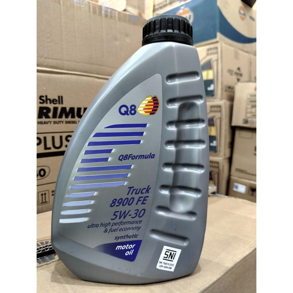 Q8 Oils 8900 FE Diesel 5w-30/ oli mesin diesel/ olie mobil