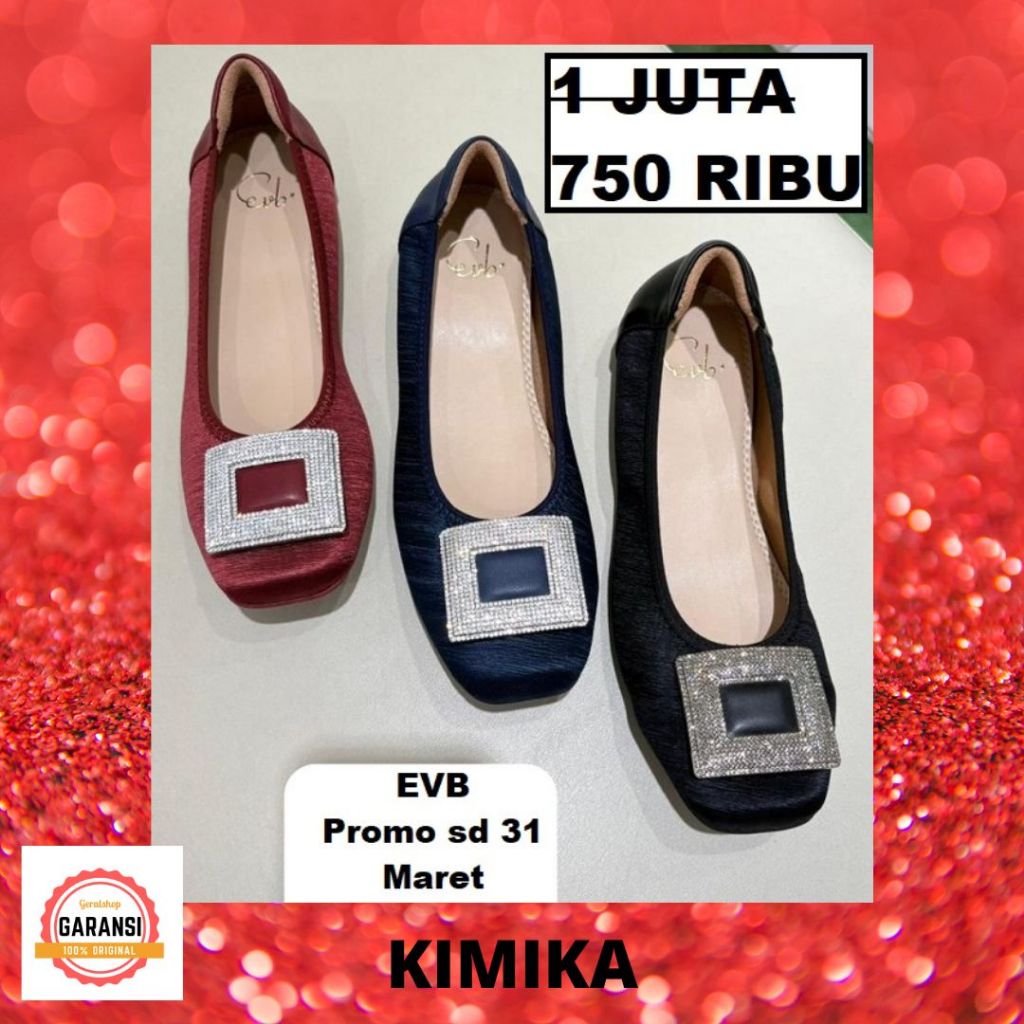 Sepatu EVB wanita seri KIMIKA flat shoes sale original 100%