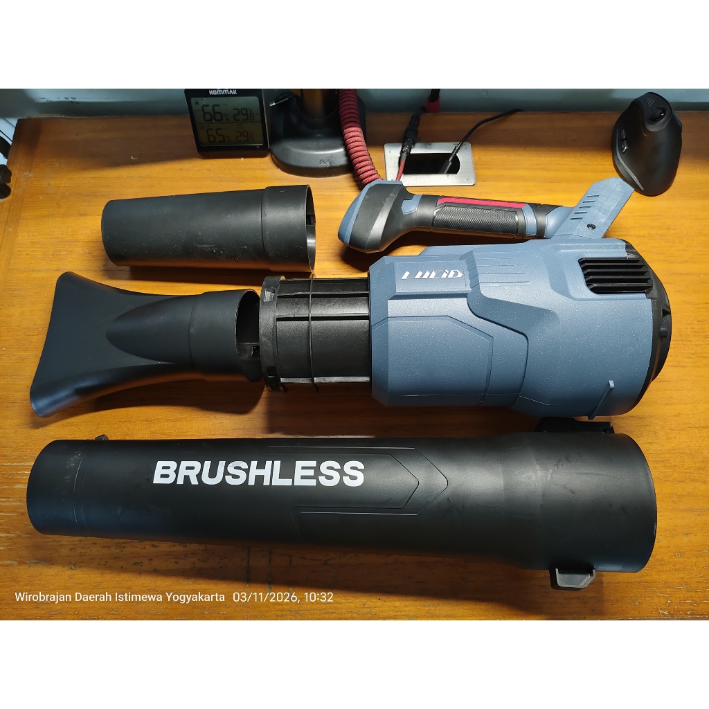 [BEKAS & HANYA UNIT] Leaf Blower Baterai LUCID LF-01 LXT 21V Brushless Cordless 21 Volt Battery