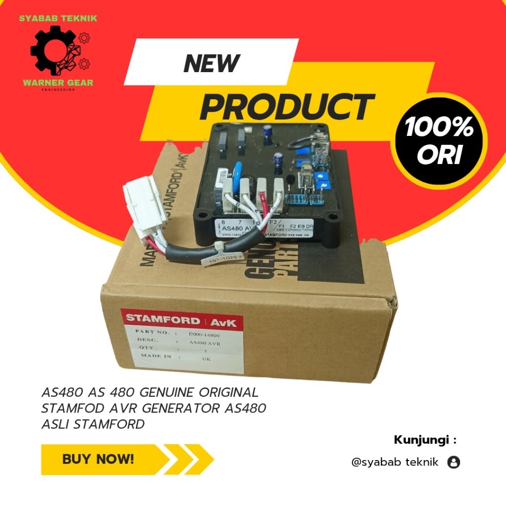 AS480 AS 480 GENUINE ORIGINAL STAMFOD AVR GENERATOR AS480 ASLI STAMFORD