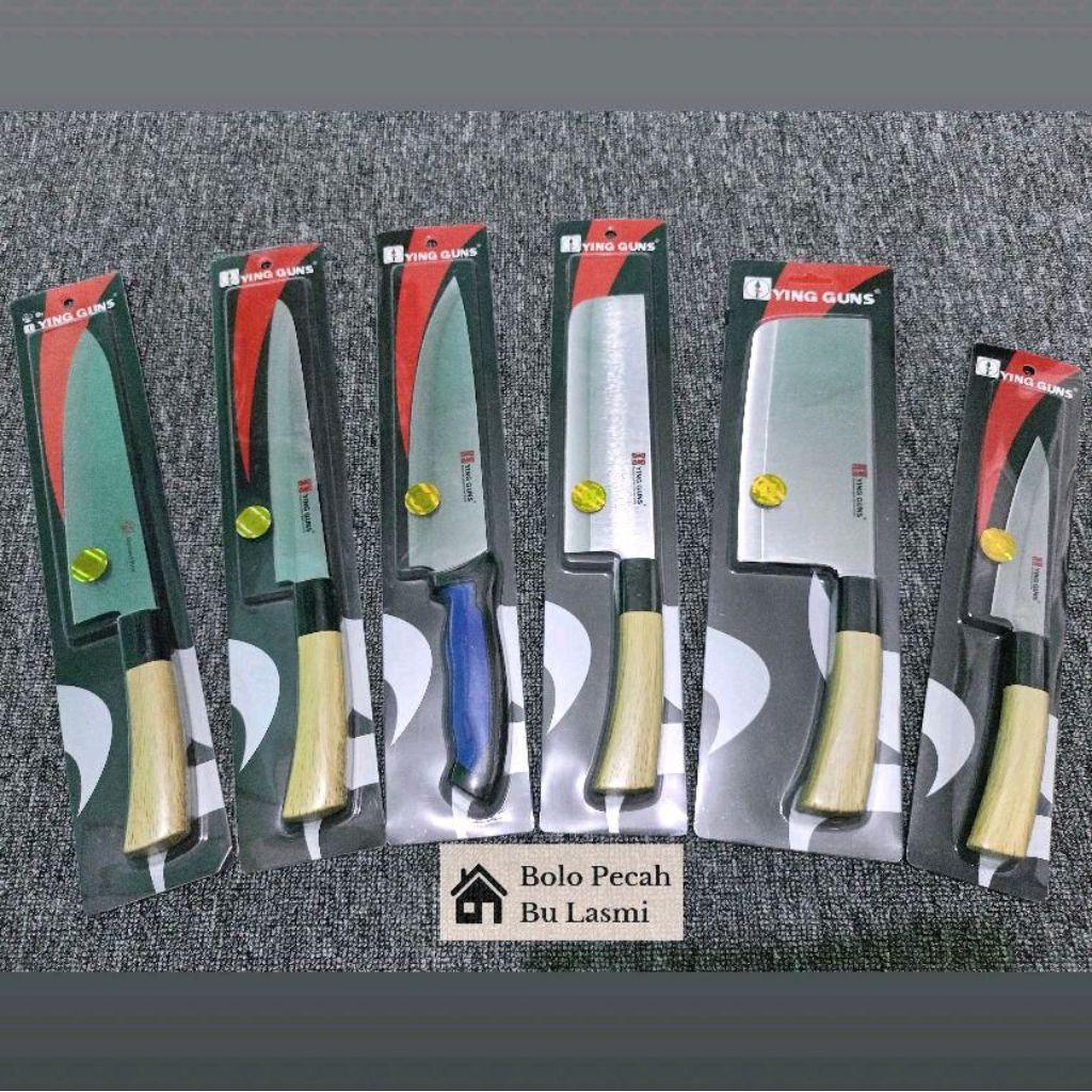 BL - Pisau Dapur Ying Guns / Pisau Dapur Daging Tajam / Pisau Dapur / Pisau Premium / Pisau Serbagun