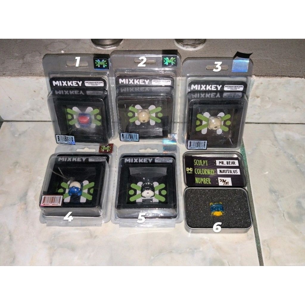 Mixkey Artisan Keycaps