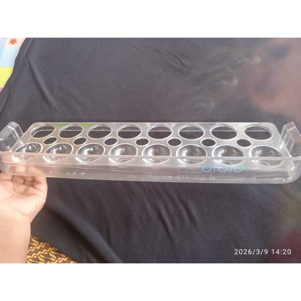 RAK TELUR KULKAS TOSHIBA GLACIO 2 PINTU