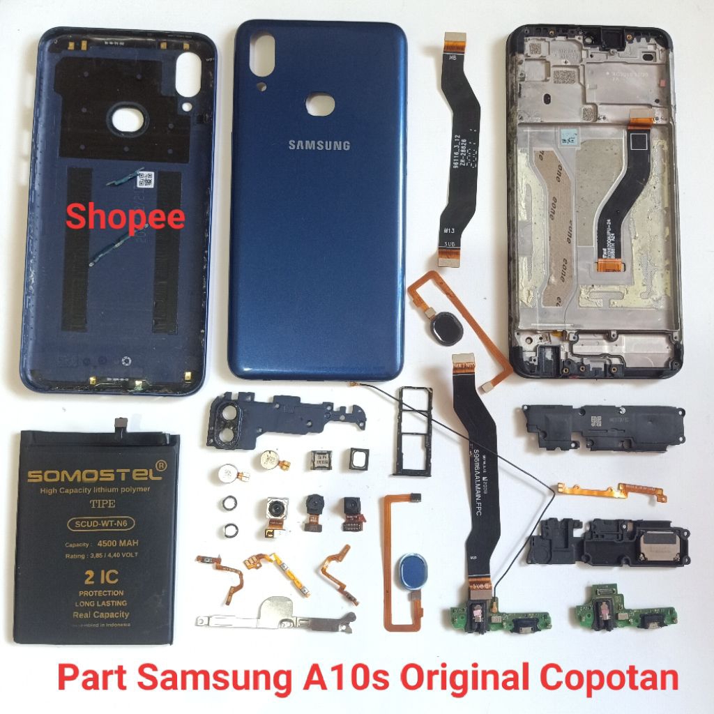 Sperpat Cabutan Samsung A10s  / A107F Original Copotan  Buzer Loudspeaker  Flexi on off  Flexi volum