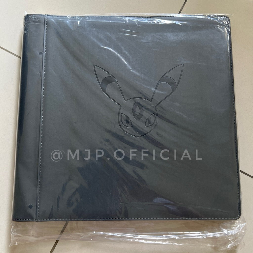 Binder Pokemon Umbreon TCG Official Umbreon 480 Slots File Binder from Eevee Gift Box