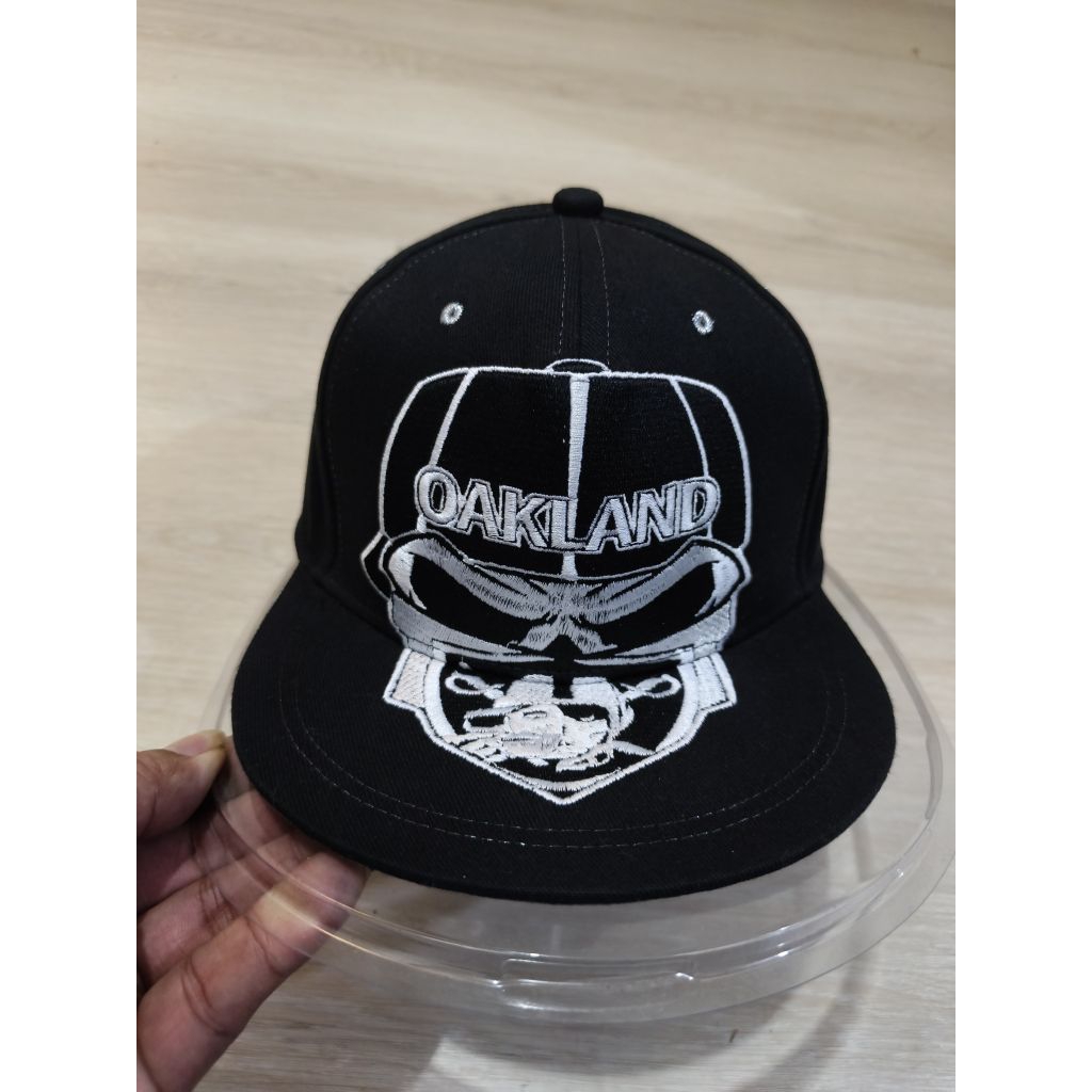 Topi Snapback Oakland Raiders Level Xero