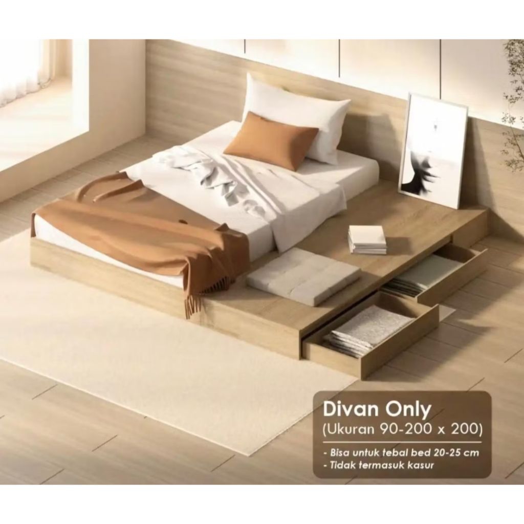 Dipan Lesehan, Tempat Tidur kayu, Ranjang Tempat Tidur Jati