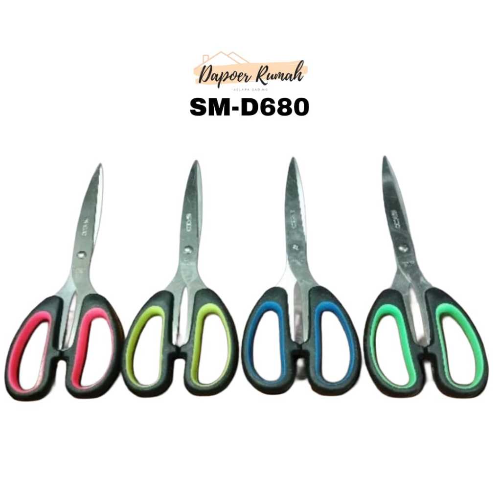 Gunting Stainles Besar / Gunting Kain Kertas Premium SM-D680