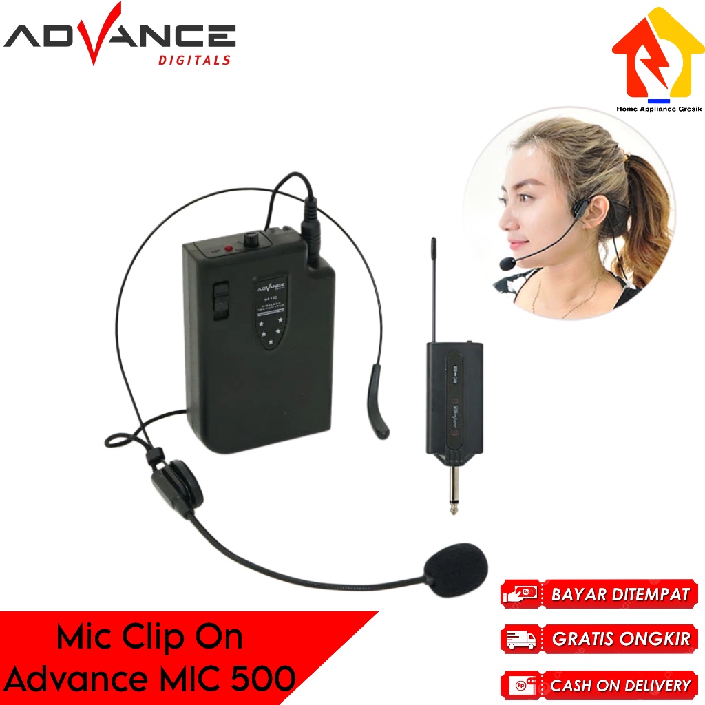 Advance Mic Clip On Advance MIC 500 / Mic Advance Bando MIC500