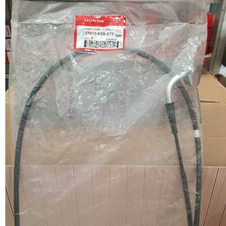 17910-K59-A72 17920-K59-A72 Kabel Gas A Atas B Bawah Vario 125 Led, Vario 150 Led New Original ORI