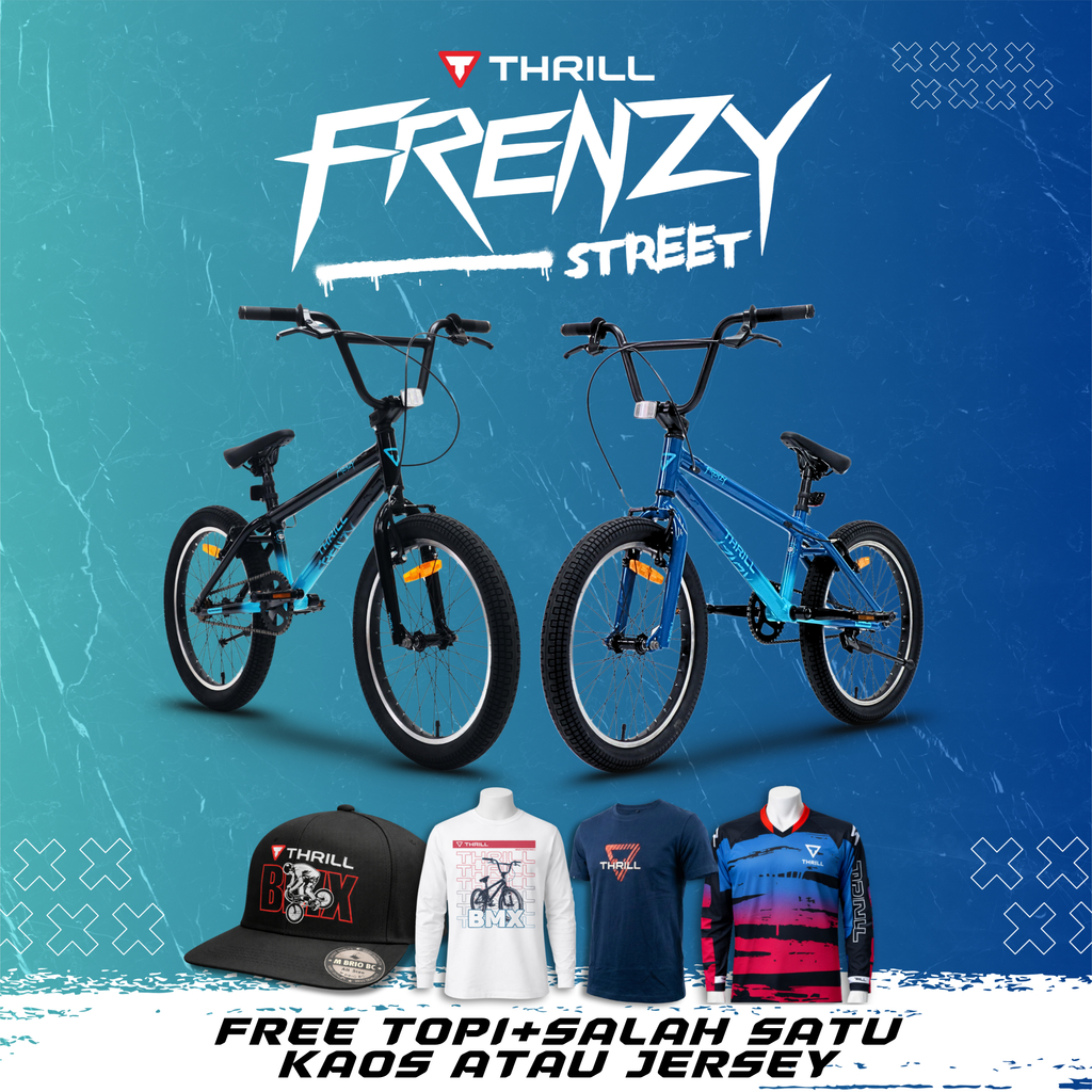 SEPEDA BMX THRILL FRENZY STREET SEPEDA ANAK REMAJA DEWASA