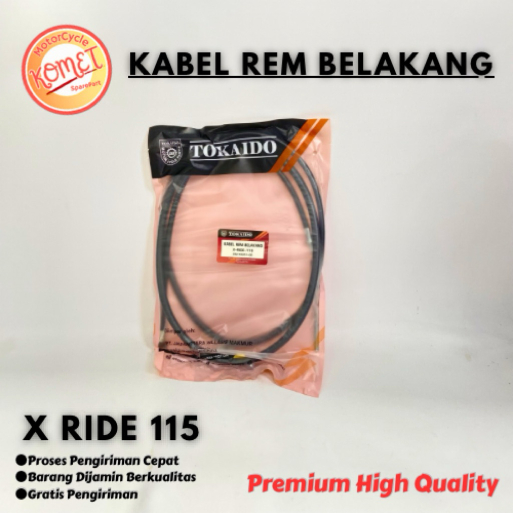 [KOMET] KABEL REM BELAKANG X RIDE 155 XRIDE [TOKAIDO]