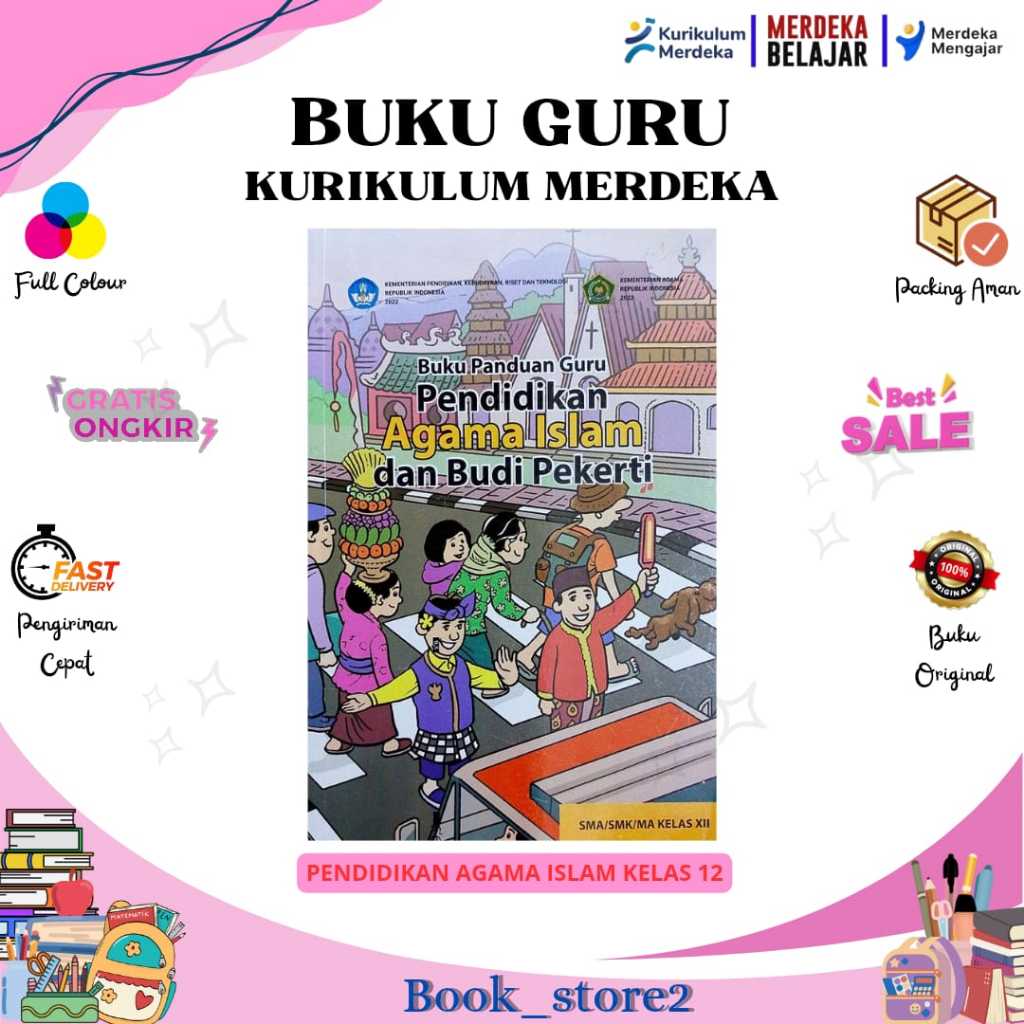 BUKU GURU PAI KELAS 12 KURIKULUM PENGGERAK-MERDEKA SMA/MA