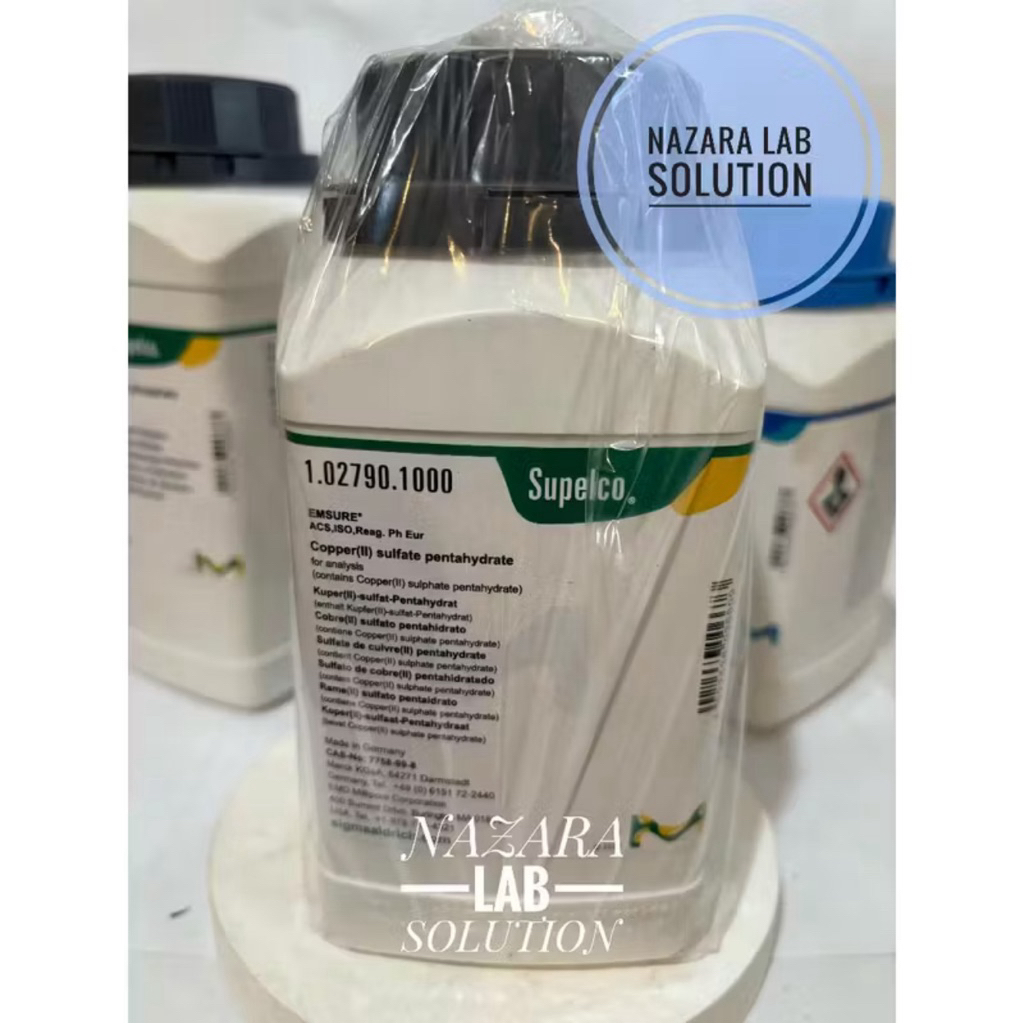 COPPER II SULFATE PETHYDRATE 250GR MERCK 102790 / TEMBAGA II SULFATE PETHYDRATE