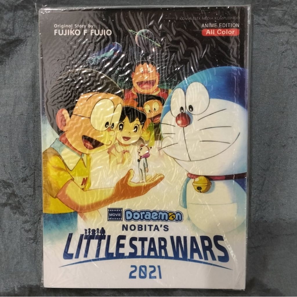 KOMIK BUKU FISIK DORAEMON MOVIE NOBITA'S LITTLE STAR WARS 1 BUKU TAMAT INDONESIA FULLSET LENGKAP SEG