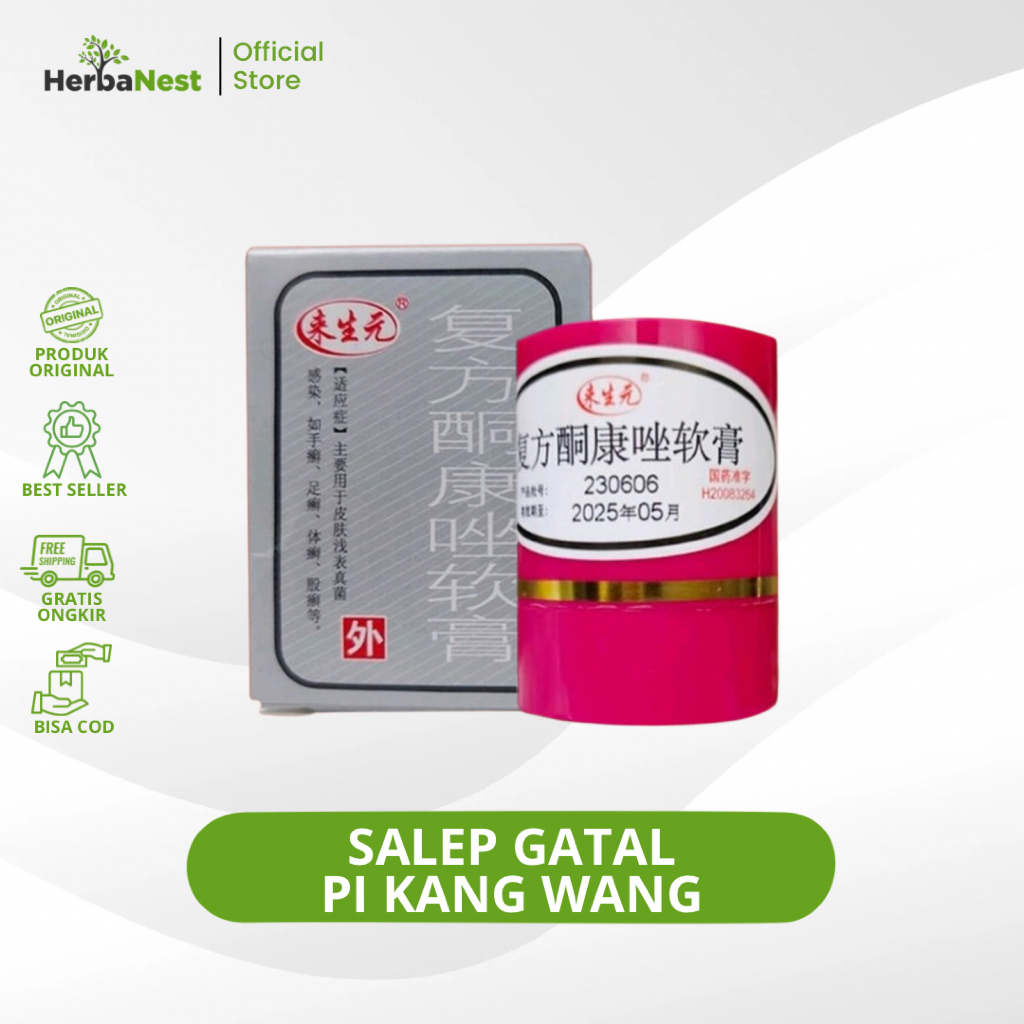 Salep Gatal Pi Kang Wang HL KL | obat gatal ampuh / Salep Gatal KL / Salep HL / Salep jamur / Salep 