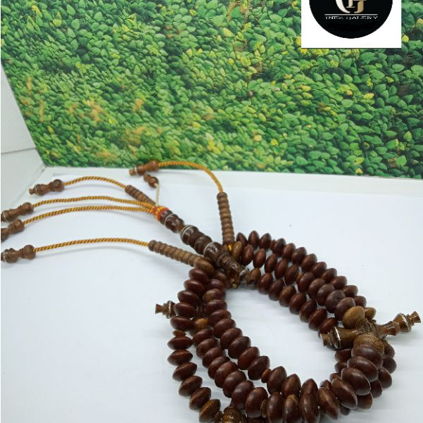 Tasbih tijani kayu nogosari nagasari asli dan original T1