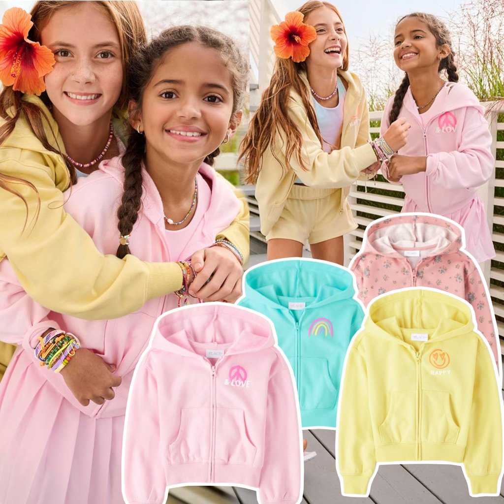 Jaket Hoodie Anak Perempuan Place