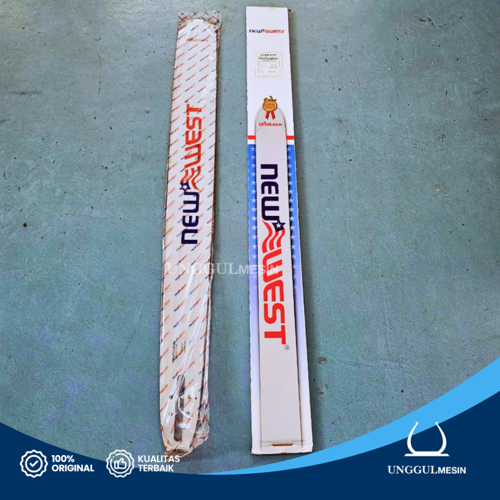 Bar NEW WEST 36 Inch Baja Laser untuk Chainsaw 070 90 CM untuk Senso Rantai 27R 52T