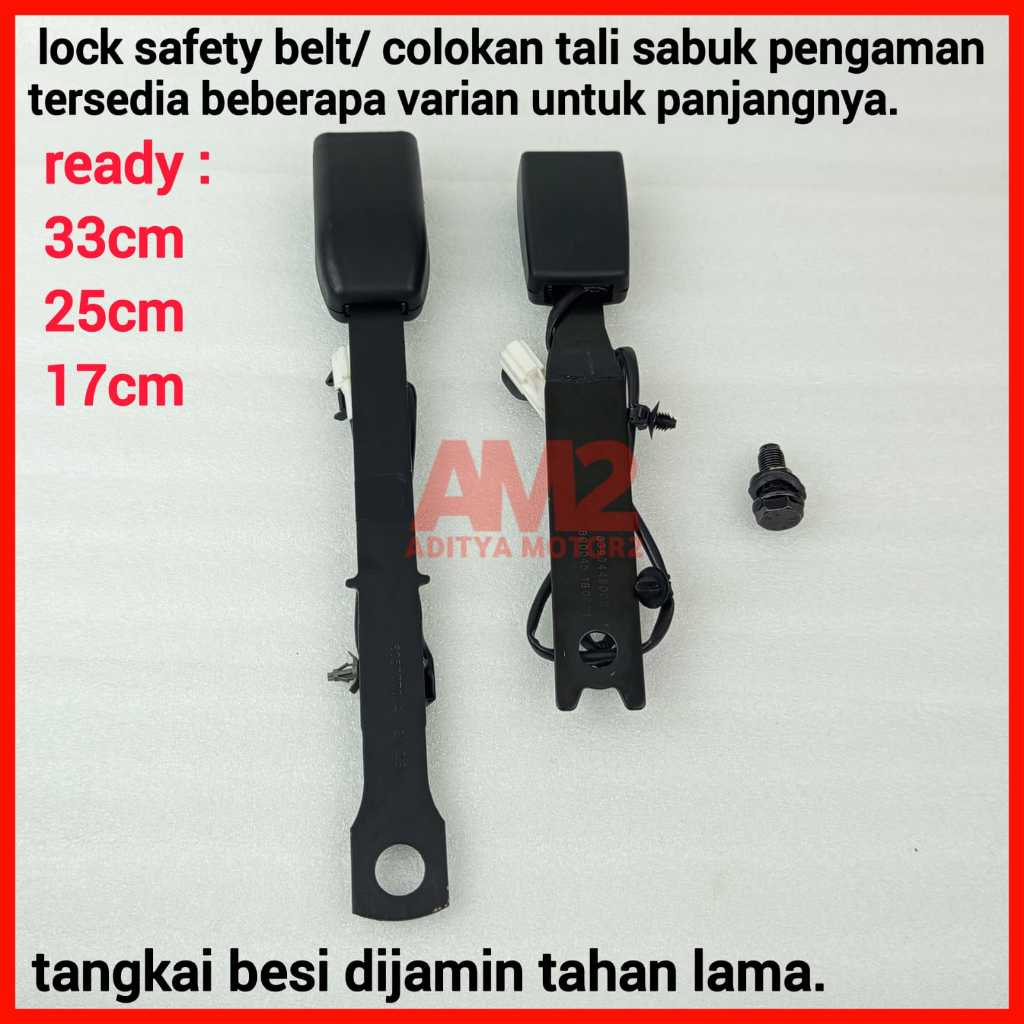Seatbelt INNOVA/Safetybelt AVANZA/Sabuk pengaman UNIVERSAL ORIGINAL LOCK COLOKAN SAFETY BELT
