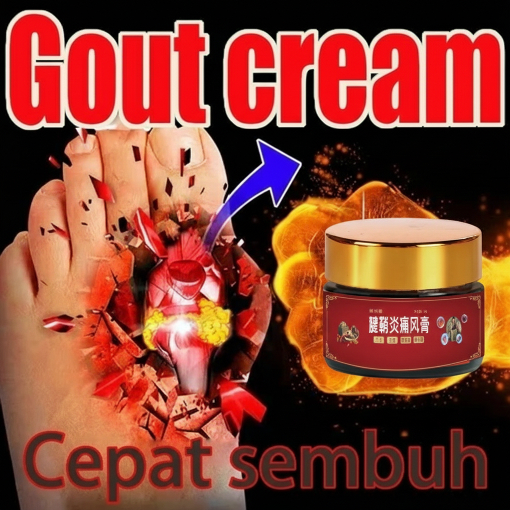 Obat Asam Urat Paling Ampuh Gout Cream Salep Asam Urat Paling Ampuh Gout Cream 30g Rematik Krim pere