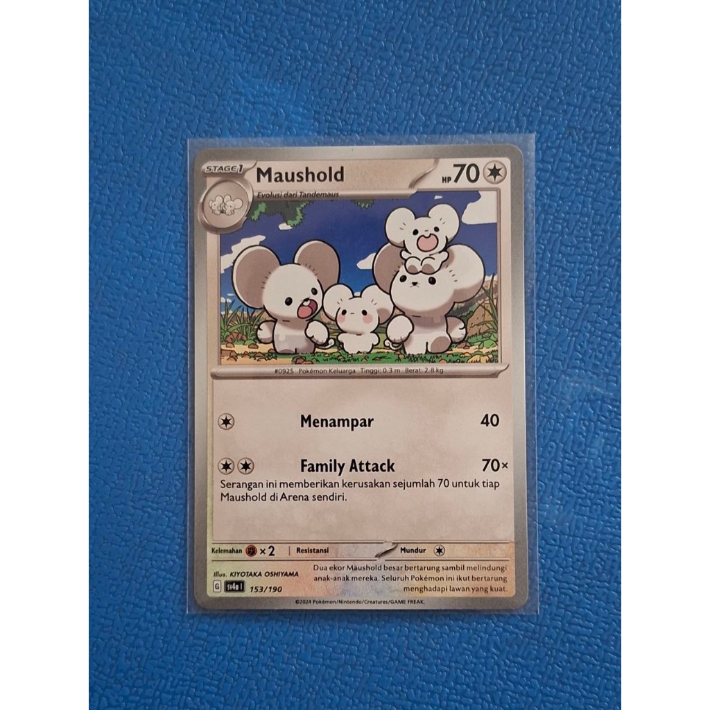 Maushold Pokemon Indonesia 153/190
