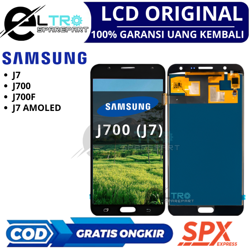 LCD SAMSUNG J700 / J700G / J700F / J7 2015 CONTRAS - ORIGINAL FULLSET