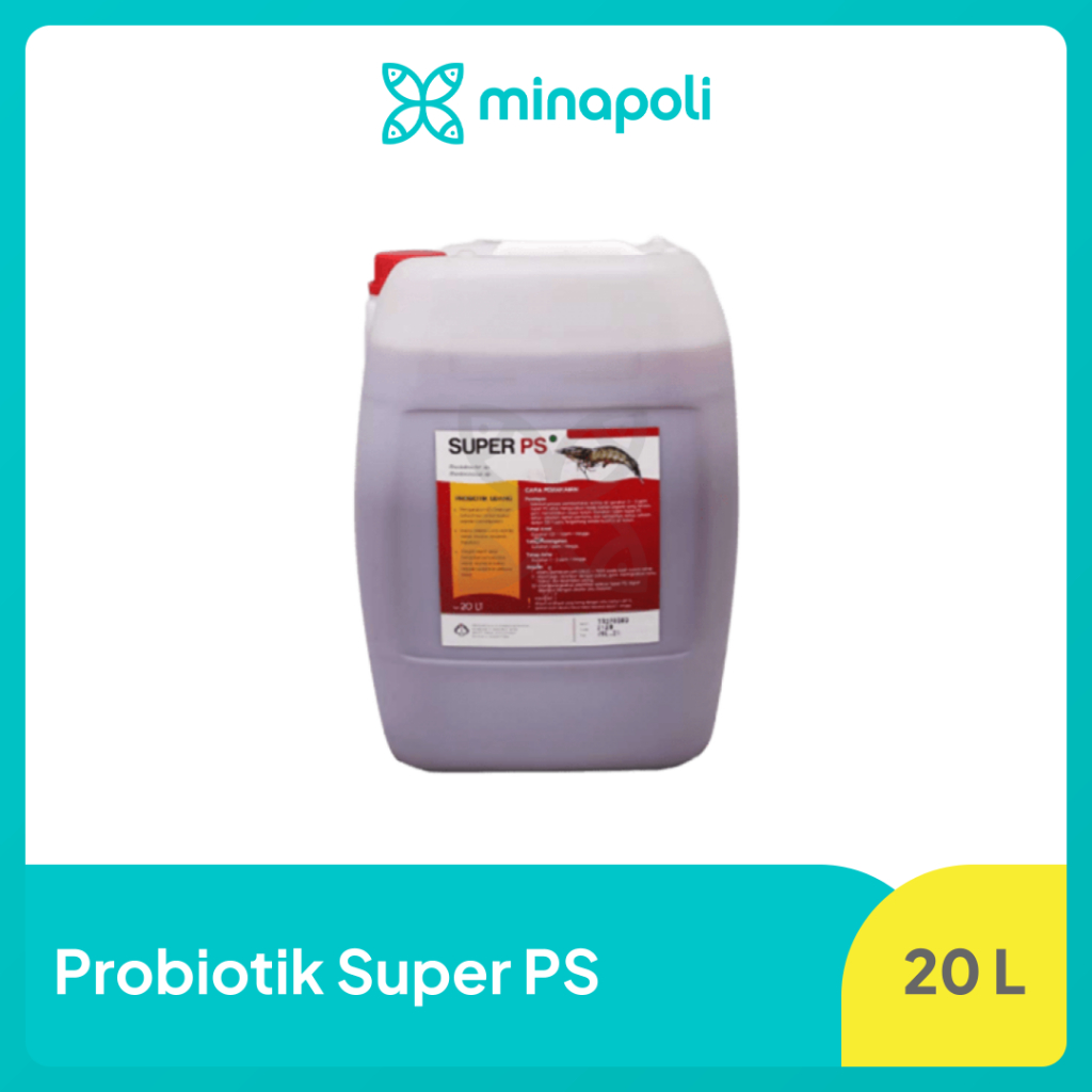 Probiotik Udang dan Ikan Super PS Kemasan 20 Liter