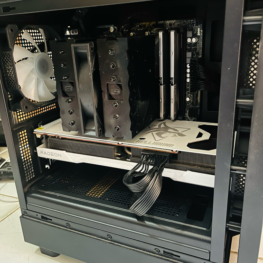 casing fpmax airmesh g2 + psu evga br450w 80+ bronze fullset