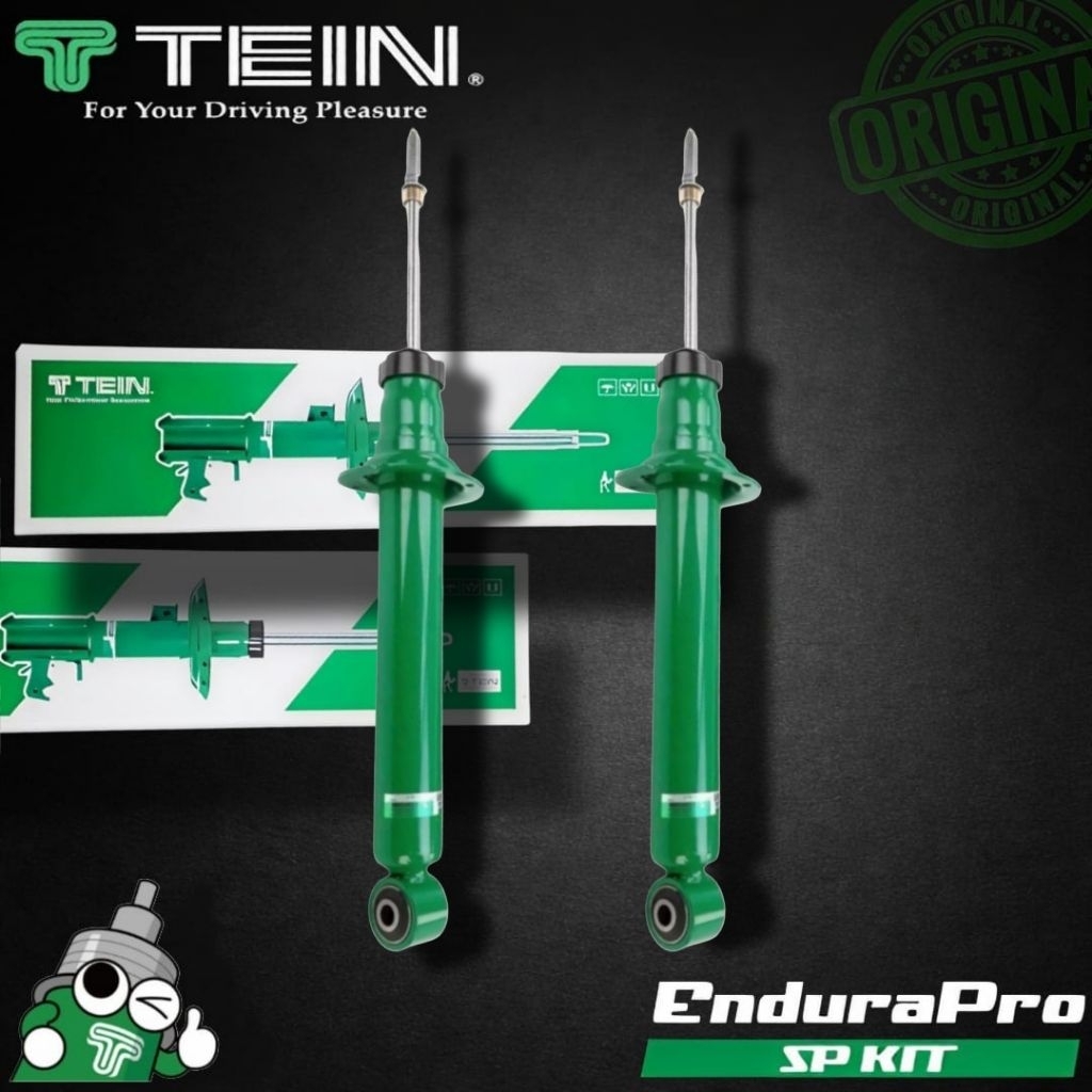 Shock DEPAN Mitsubishi Pajero 2000-2007 - Merk T TEIN EnduraPro Shock breaker/Absorber (2Pcs)