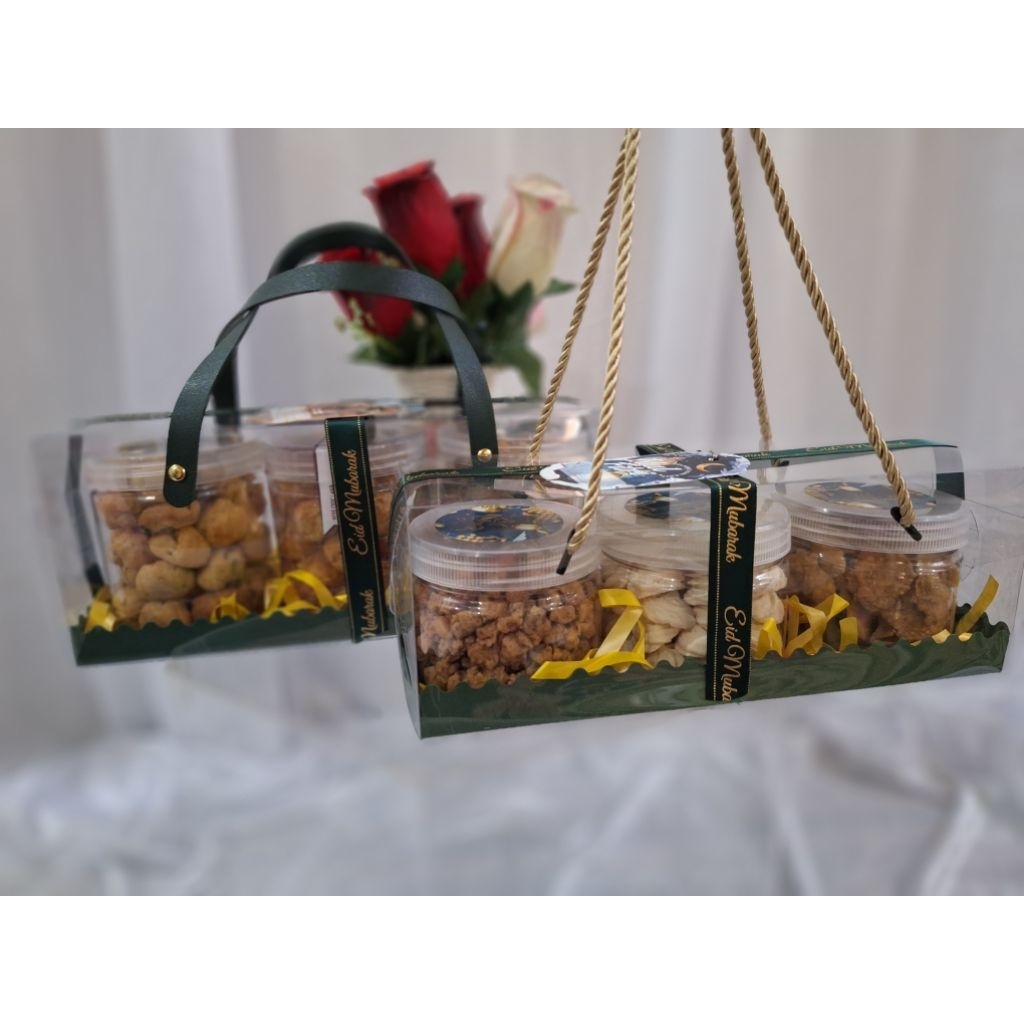 Box Mika Tali Kulit untuk Hampers Lebaran