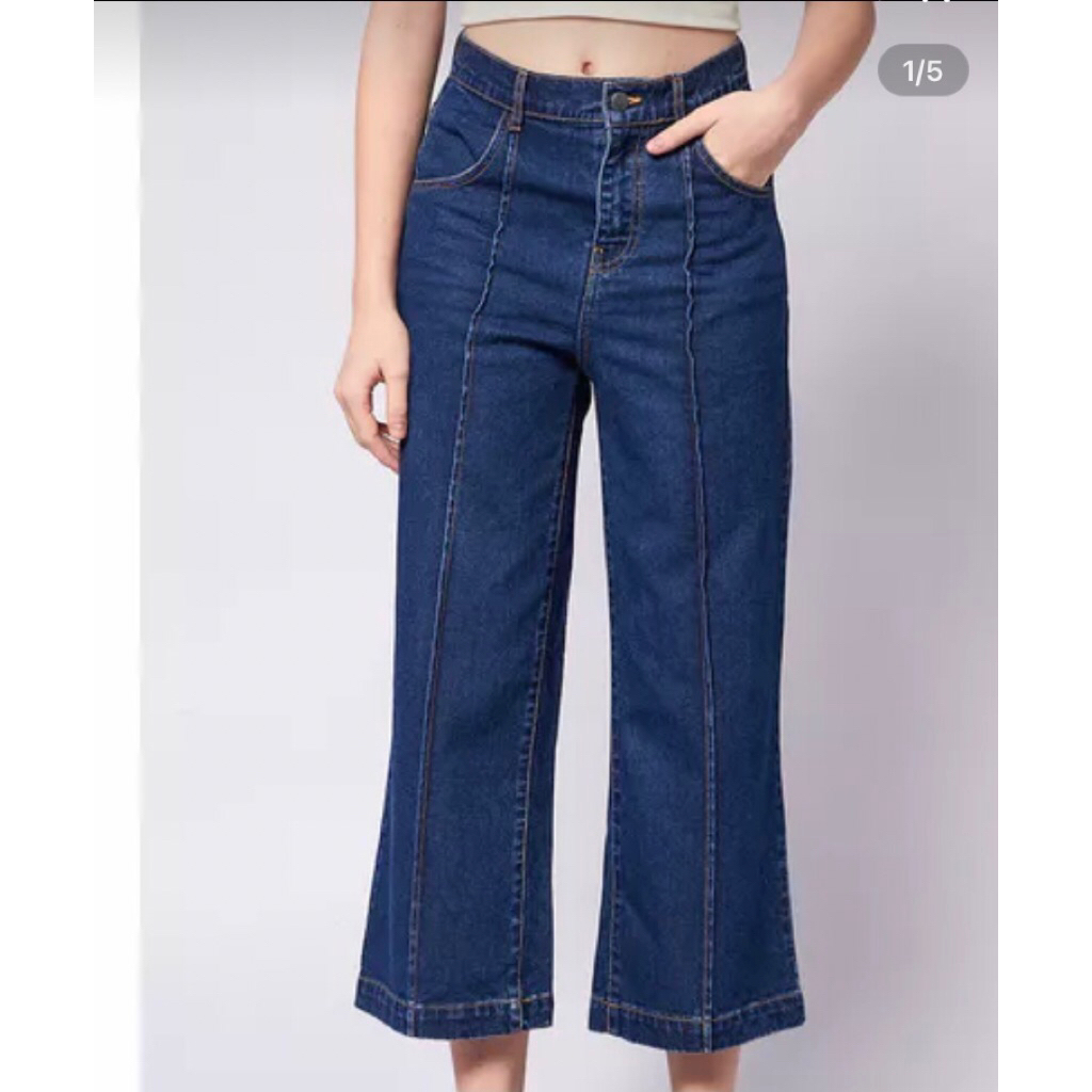 preloved kulot jeans colorbox